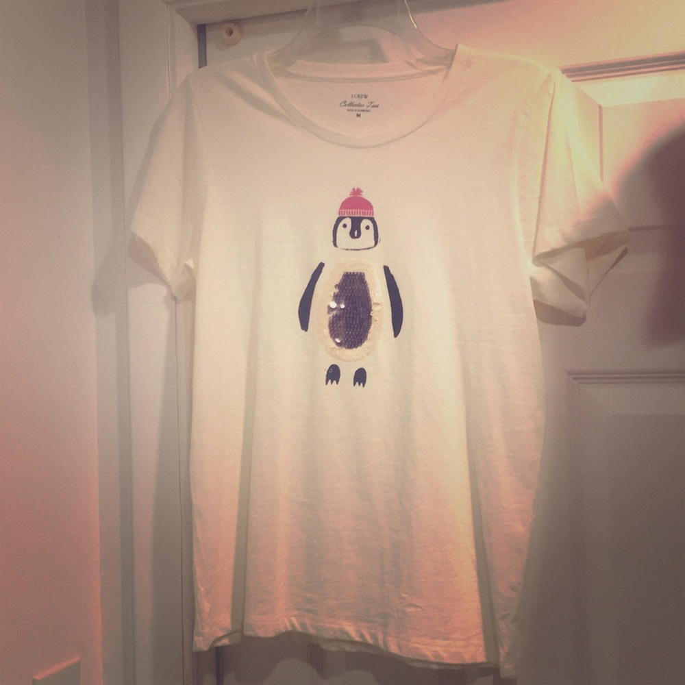 Collectors Tee - Sequin Penguin!